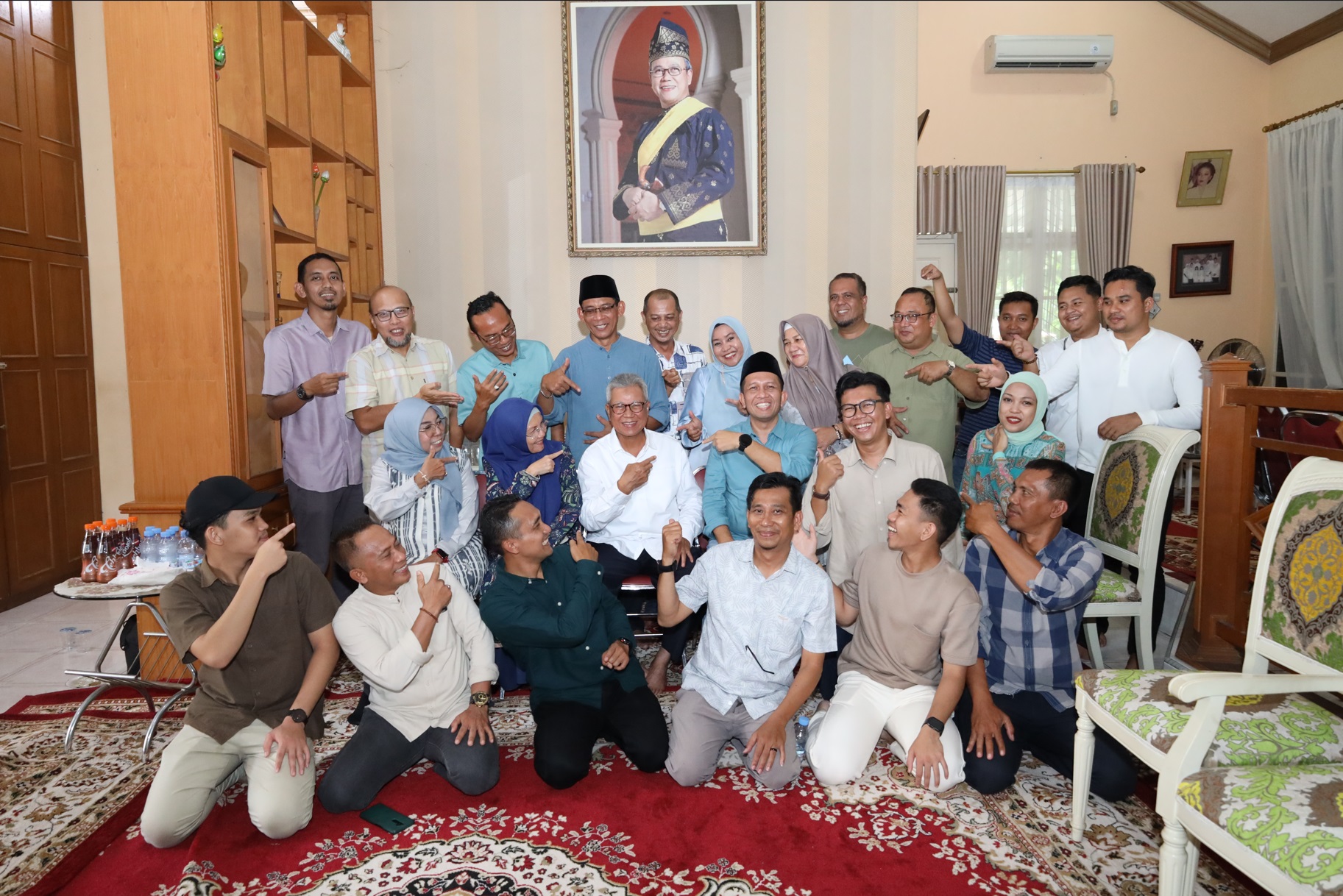 Tradisi Silaturahmi Idul Fitri, Bappeda Bengkalis Kunjungi Pejabat Bengkalis di Pekanbaru