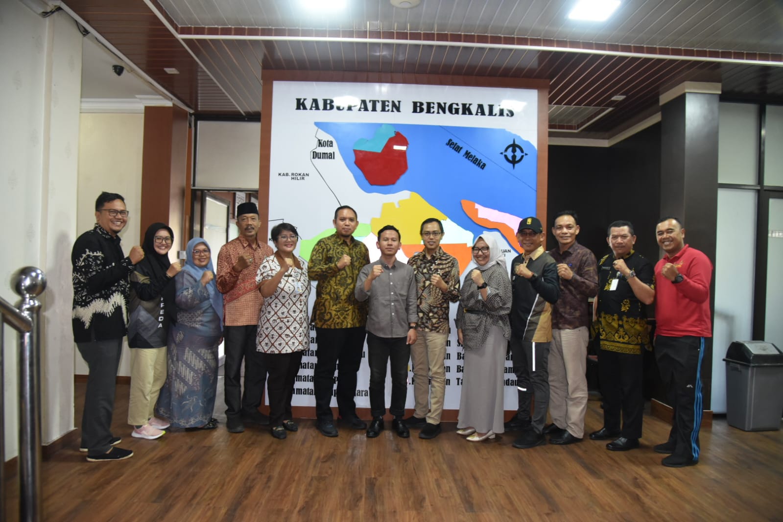 Pengembangan Pelabunan Roro Dumai - Rupat, Pemkab Bengkalis Terima Kunjungan Tim Konsultan Legal MCC