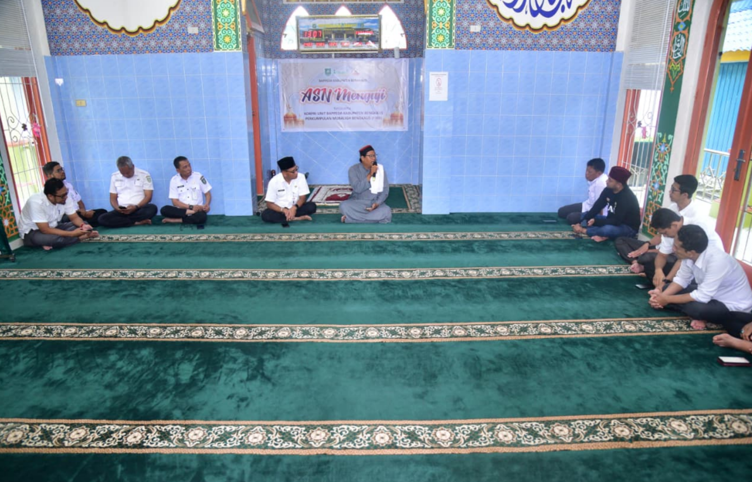Ruqyah Syari’ah Jadi Bahasan Hangat ASN Mengaji Bappeda Bengkalis 