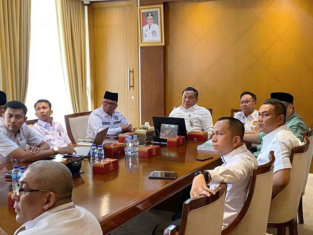 Pemkab Bengkalis dan Pemprov Riau Rapat Bahas Rencana Pembangunan Jembatan Sumatera-Bengkalis